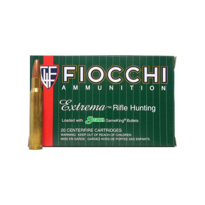 Fiocchi 30-06 SPRG 165 GR GameKing HPBT 20 ROUNDS