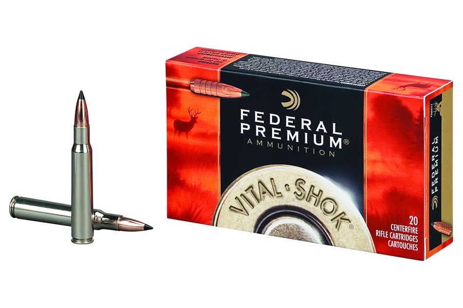 20 Rounds of 30-06 Springfield Ammo by Federal Sierra GameKing - 165gr SPBT