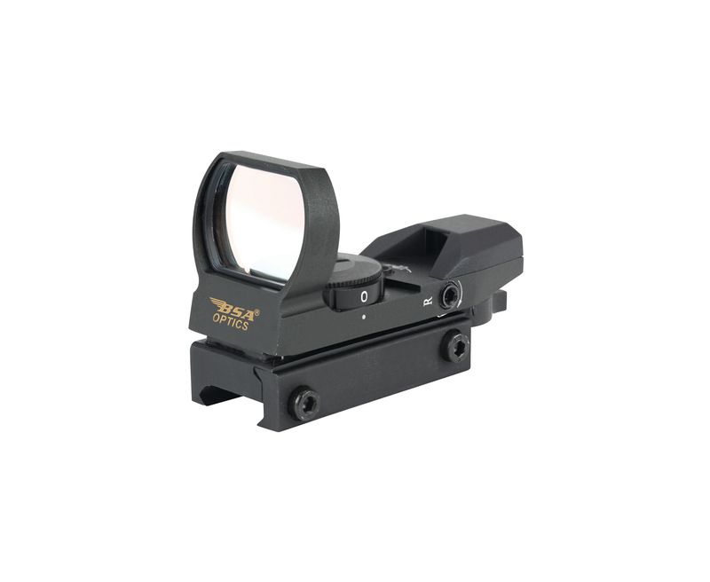 BSA Optics Optics Panoramic Sight With Red/Green/Blue Dot Reticles