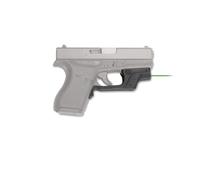 Crimson Trace Laserguard Green Laser for Glock 42 and 43 Standard Packaging