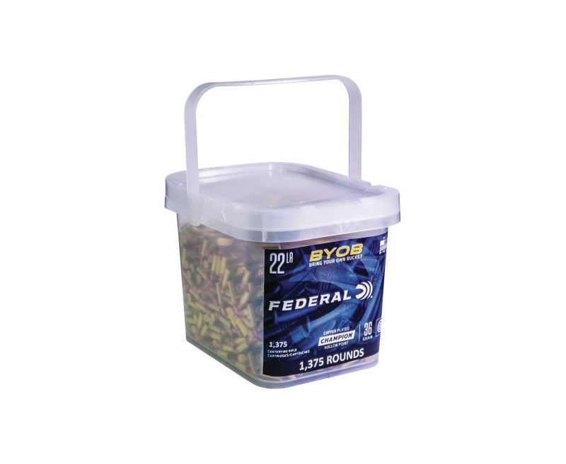Federal Bring Your Own Bucket .22LR 36 Grain 1275 RDs