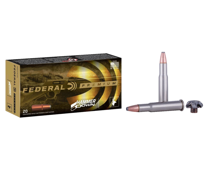 Federal Premium HammerDown Nickel Plated Brass .357 Mag 170 Grain 20-Rounds BHP