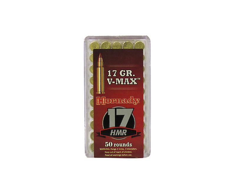 Hornady V-MAX .17HMR 17GR 50Rds
