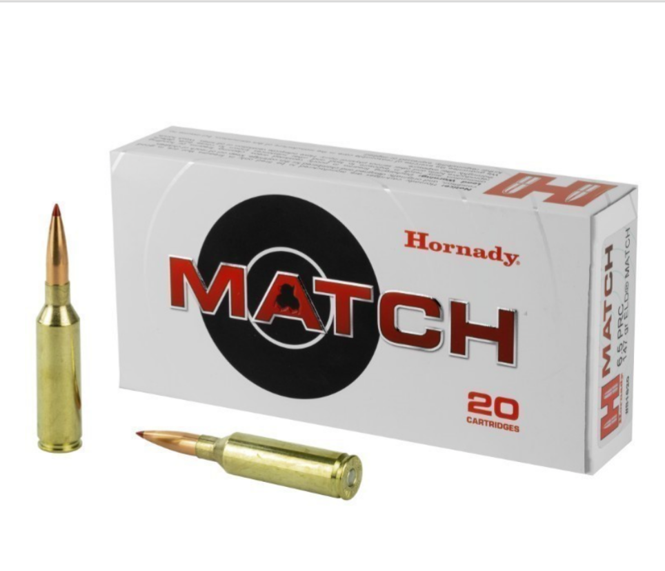 Hornady Match Ammunition 6.5 PRC 147 Grain ELD Match