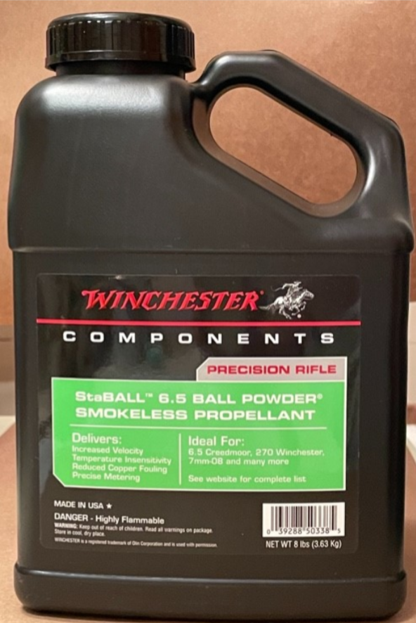 Winchester StaBall 6.5 Smokeless Gun Powder