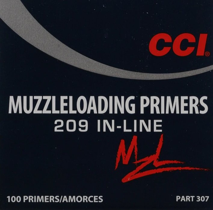 CCI Primers 209 Muzzleloading Box of 100