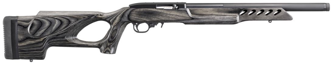 Ruger 10/22 Target Lite Semi-Automatic Rimfire Rifle 22 Long Rifle 16.1" Barrel Matte and Wood Thumbhole