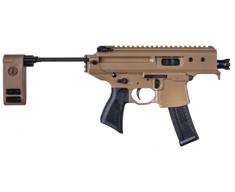 Sig Sauer MPX Copperhead Coyote Tan 9mm 3.5-inch 20Rds
