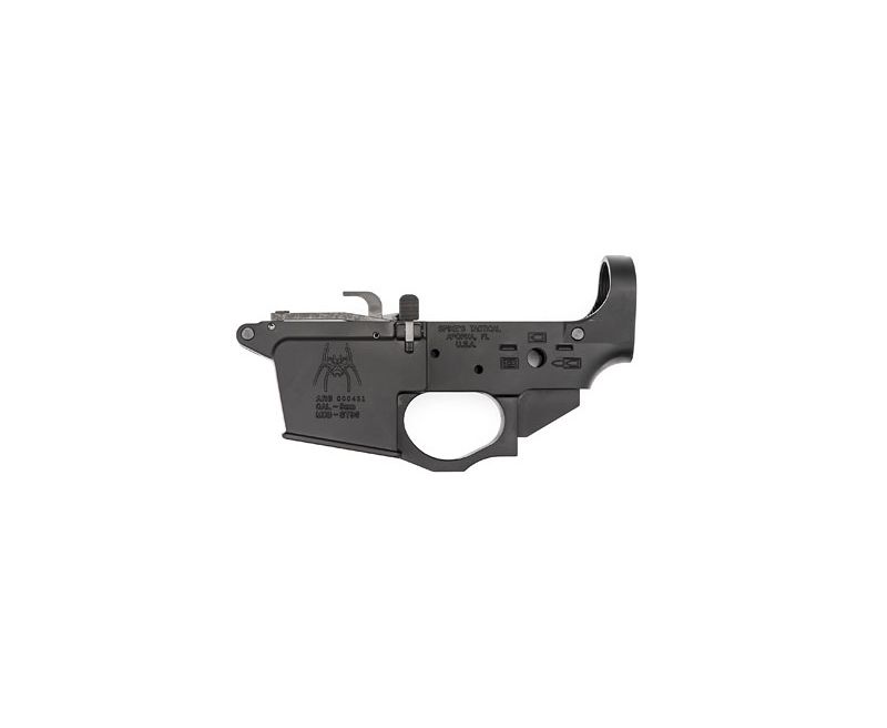 Spike's Tactical 9mm Glock Style Lower Receiver w/ Spider Engraving Black 9mm