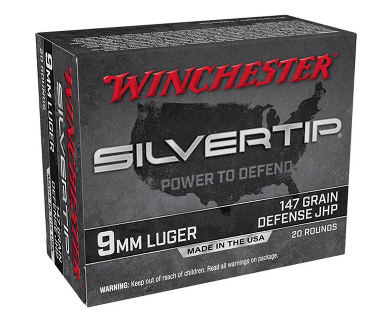Winchester Silvertip 9mm 147 Grain 20 Rounds Hollow Point