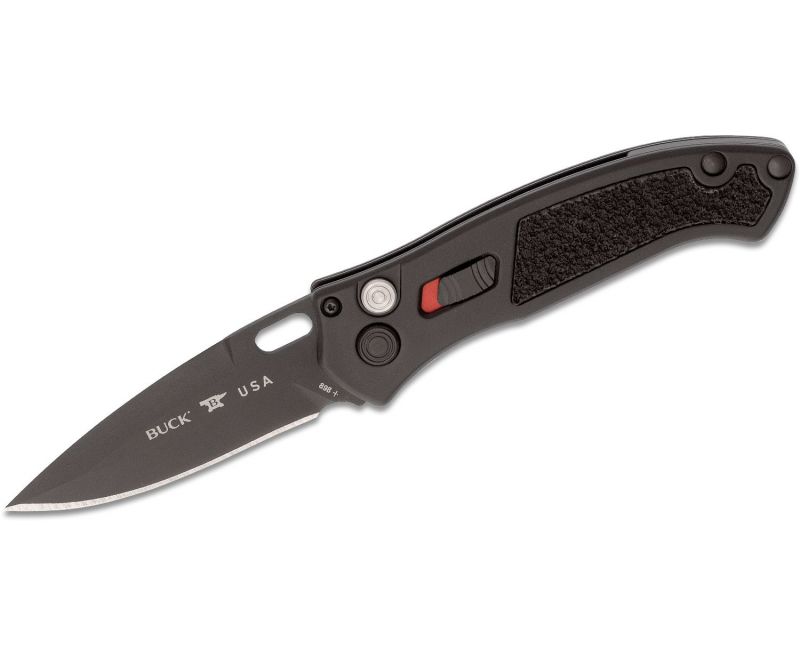 Buck 898 Impact Automatic Knife - 3.125" Plain Drop-Point Blade