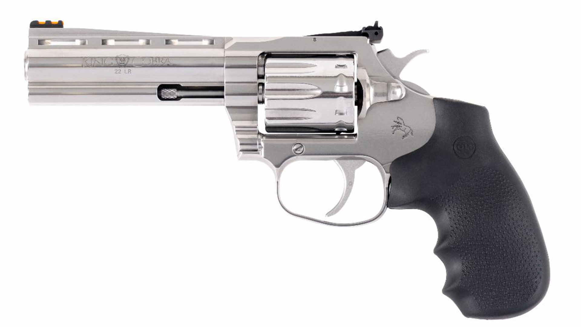 Colt King Cobra Target Revolver 22 Long Rifle 4.25" Barrel 10-Round Stainless Black