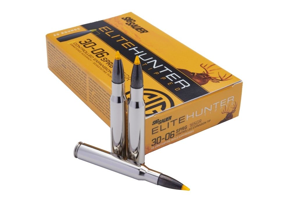30-06 SPRG, 165GR, ELITE HUNTER TIPPED