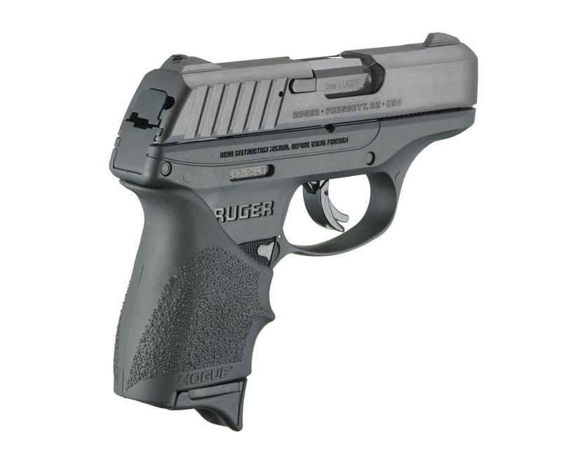 Ruger EC9s 9mm 3.12" Barrel 7-Rounds Hogue HandALL Grip