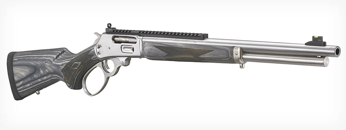 Marlin 1895 SBL Lever Action Centerfire Rifle 45-70 Government 18.5" Barrel Stainless and Gray