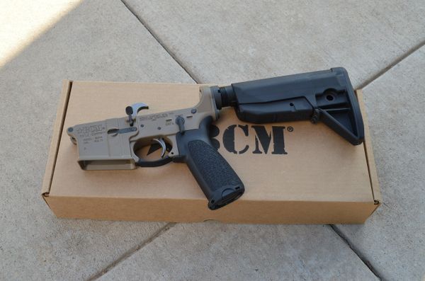 BCM Bravo Company Mod 0 complete lower Multi Cal AR-15 BCM4 X-Werks FDE